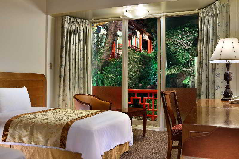 The Grand Hotel Taipéi Exterior foto A room at the hotel